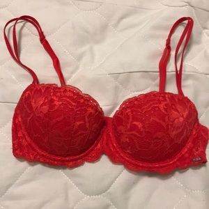 Pink Push Up Date Bra 32B